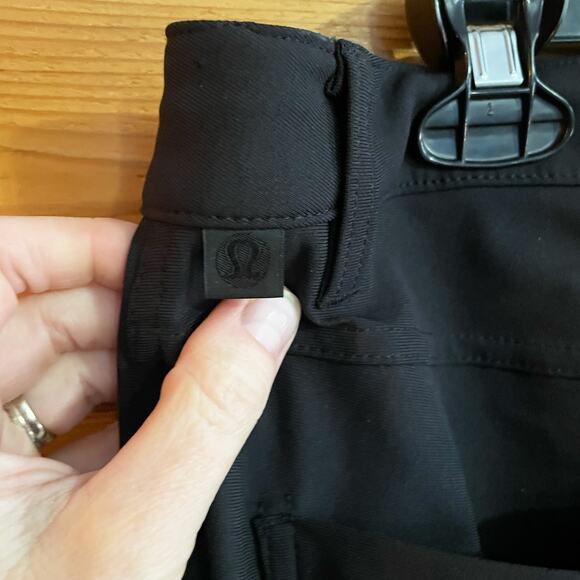 Lululemon Men's ABC Classic-Fit Black 5 Pocket Pant Size 33 - Picture 5 of 8